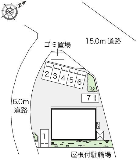 ＲＹＵⅡ(46816)の駐車配置図
