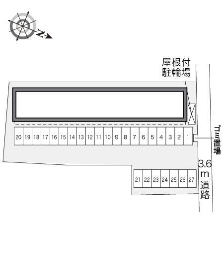 松木(32967)の駐車配置図