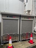 イーガレージお花茶屋の駐車場