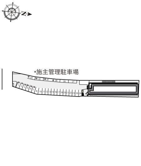エスパールビラ(12853)の駐車配置図