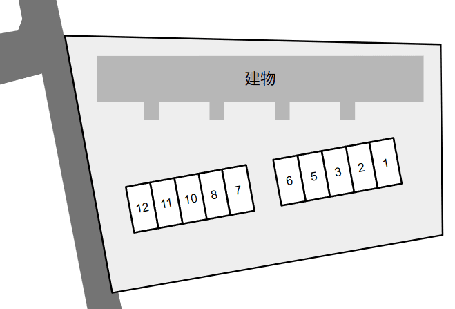 Ｃｌａｓｓｅｅｄ　Ｎの駐車配置図