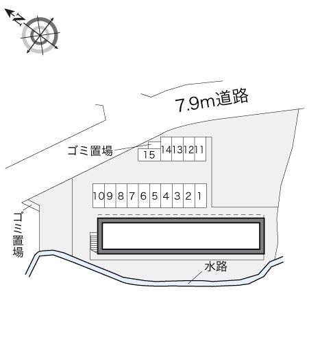 ヴァンテージ(18062)の駐車配置図