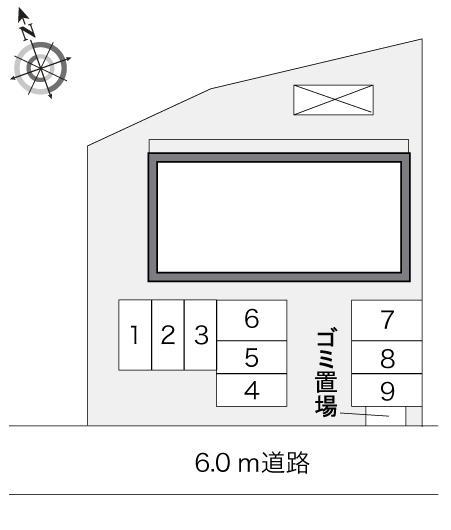漠(23764)の駐車配置図
