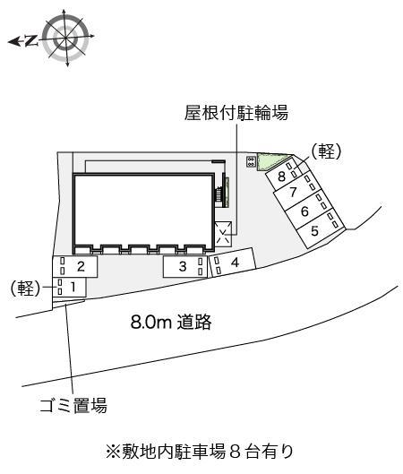 ＭＡ　ＭＡＩＳＯＮ(53124)の駐車配置図