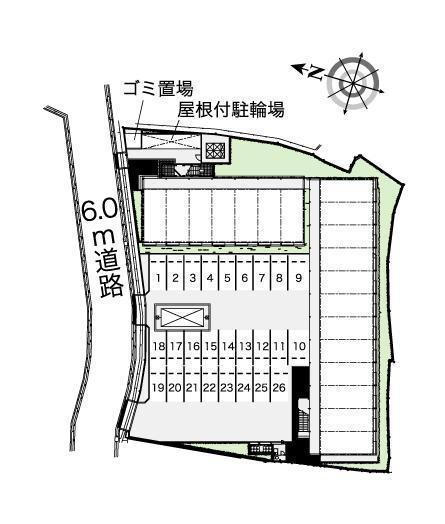 ＭＫ(39221)の駐車配置図