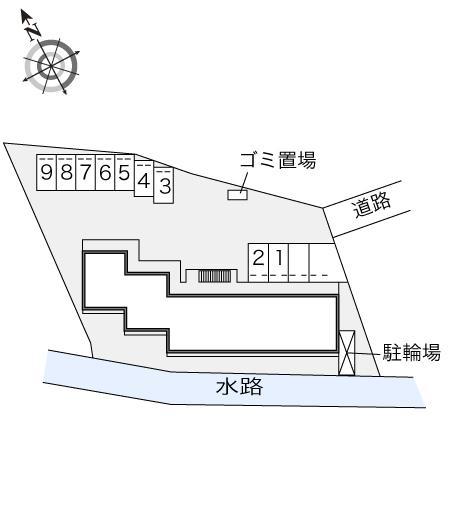 ＷＩＮＤＳ(22497)の駐車配置図