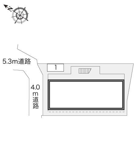 ＦＩＴⅡ(18239)の駐車配置図