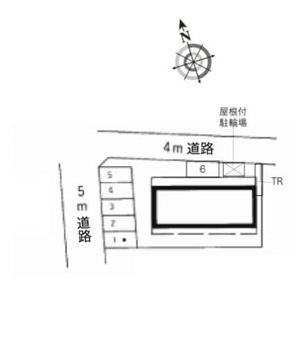 フォレスト中井(9244)の外観・駐車場イメージ1枚目