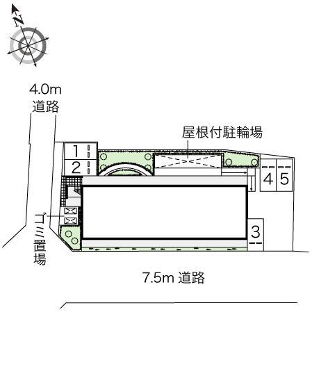 けやき(41466)の駐車配置図