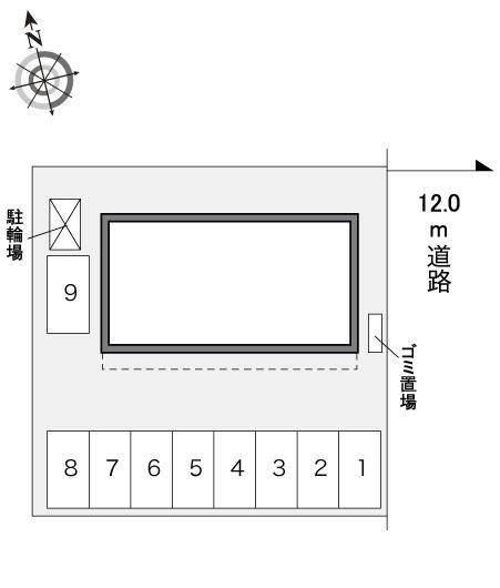 プチＫ(31368)の駐車配置図