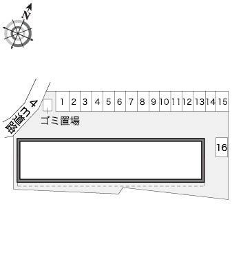 リンドウ(14630)の駐車配置図