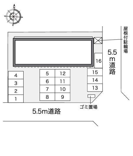 チェリーブロッサム(42546)の駐車配置図