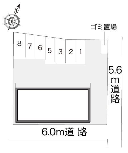 フェリス(10922)の駐車配置図