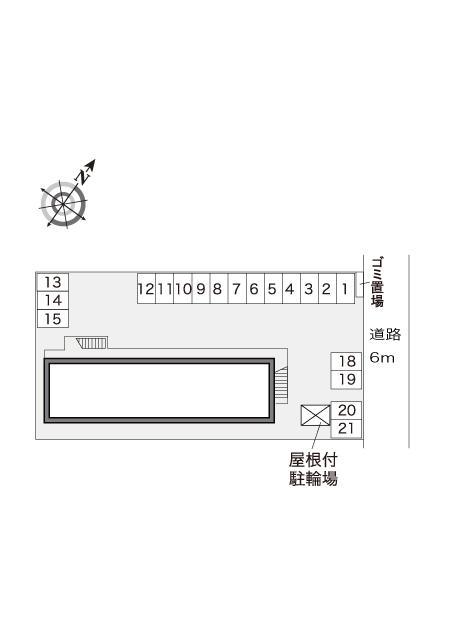 ジャックと豆の木(13268)の駐車配置図