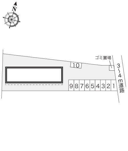 有芽(15076)の駐車配置図