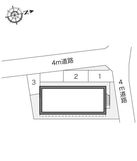 ヴァンテアン(16576)の駐車配置図