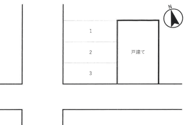 森野様　月極駐車場の駐車配置図