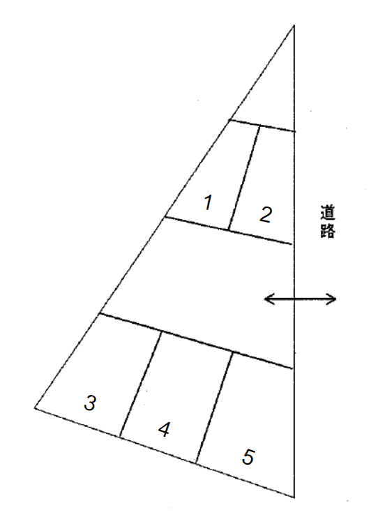 I・パーキングNo.８の駐車配置図