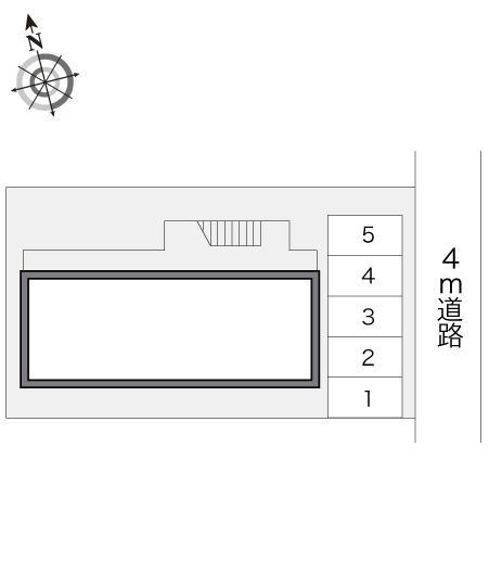 ルレーヴ(14331)の駐車配置図