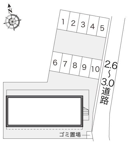 古見(15128)の駐車配置図