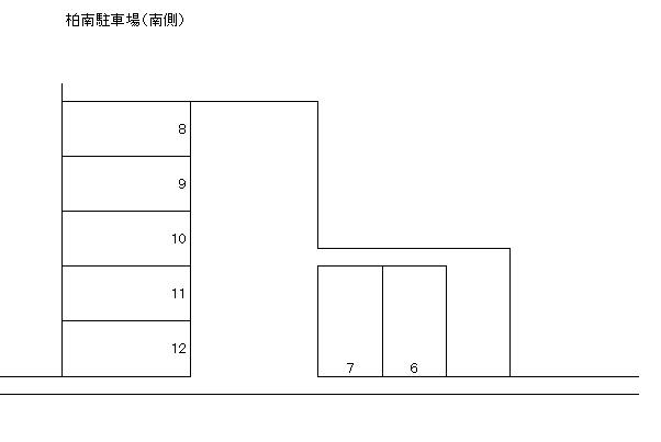 柏南駐車場の外観・駐車場イメージ2枚目