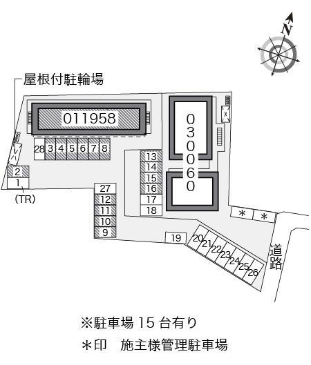サルードス(11958)の駐車配置図