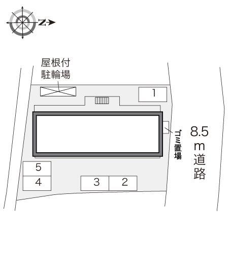 飛鳥　戸塚(28749)の駐車配置図