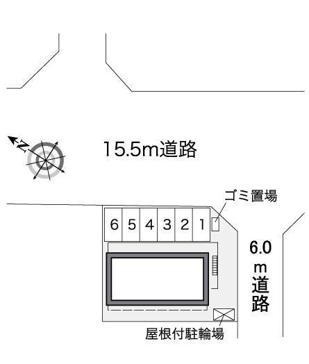ショ　ハナミズキ(36018)の駐車配置図