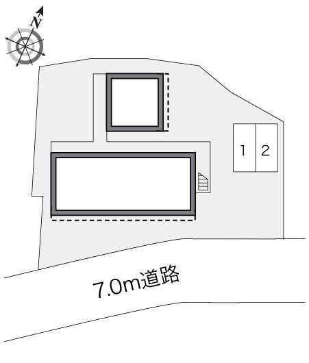下和田(23162)の駐車配置図