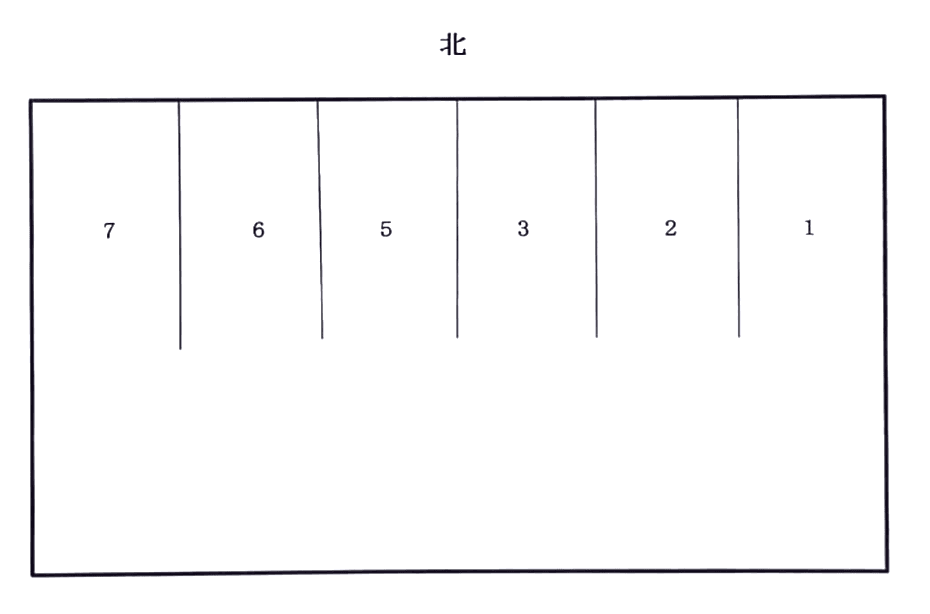 JA村山－２３の駐車配置図