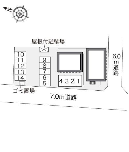 Ｙ　ｍｅｍｏｒｙ(28020)の駐車配置図