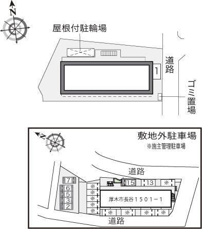 山都(27854)の駐車配置図
