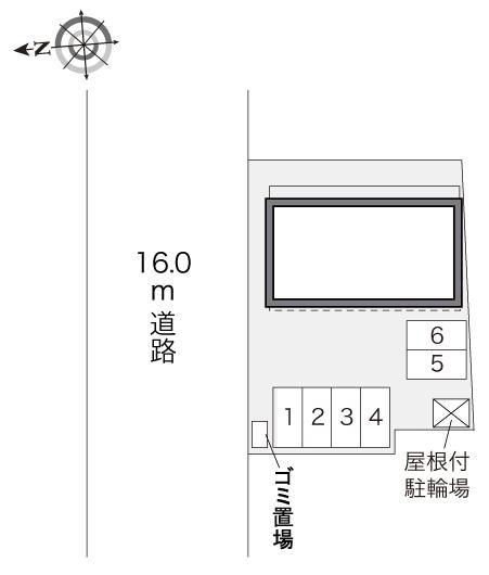 マリオ(23439)の駐車配置図