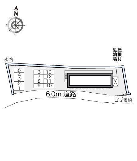 若里Ⅱ(29672)の駐車配置図