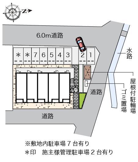 クレイノルニⅣ(58372)の駐車配置図