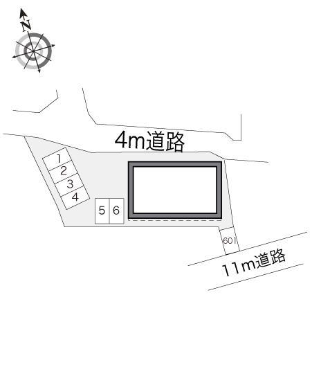 白金(14492)の駐車配置図