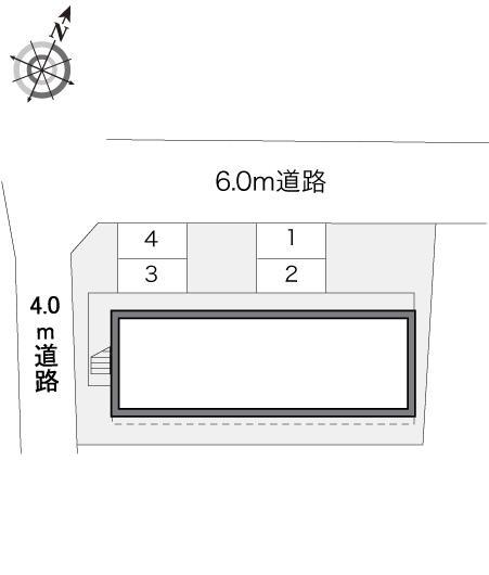 ファーレ・カサハラ(17697)の駐車配置図