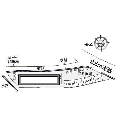 レジェンド(37352)の駐車配置図