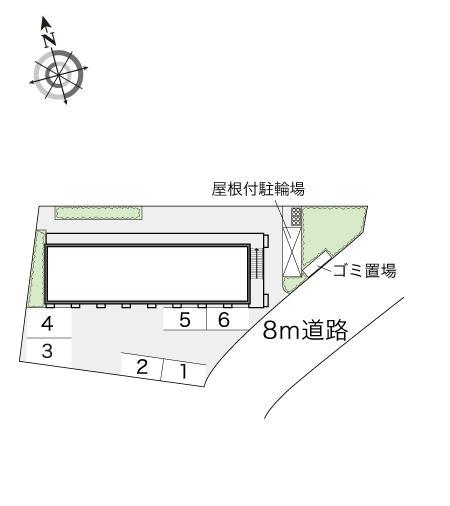 ヴェルリッツ深井(13247)の駐車配置図