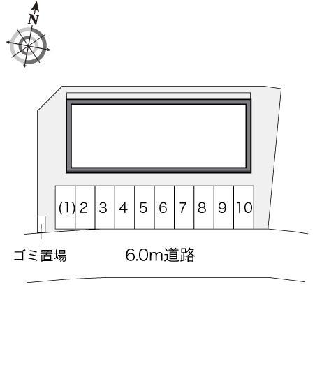光の森(22610)の駐車配置図
