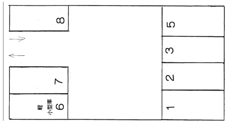 P78の駐車配置図
