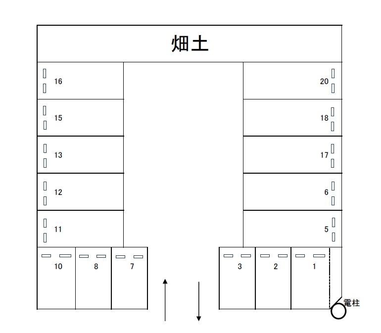 J-080の駐車配置図