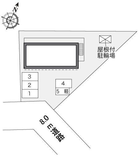 ＳＨＩＮ前田(32784)の駐車配置図