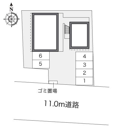 エスト　プロスペール(21347)の駐車配置図