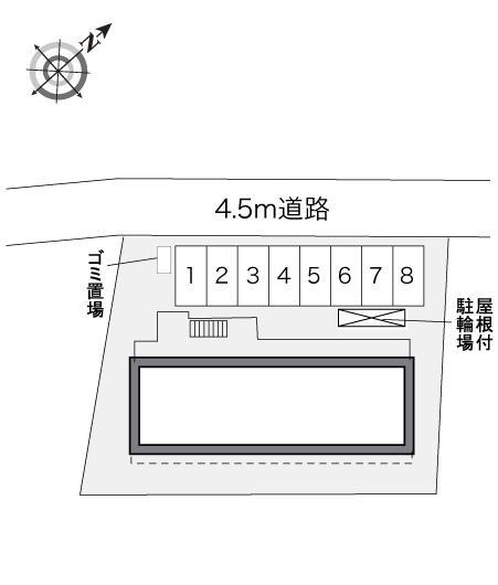 グリーン(28934)の駐車配置図