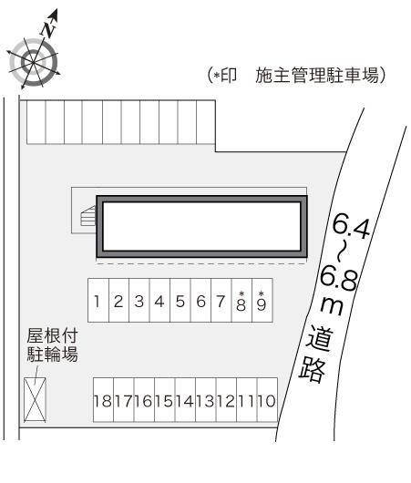 ア・ラ・モード(18821)の駐車配置図