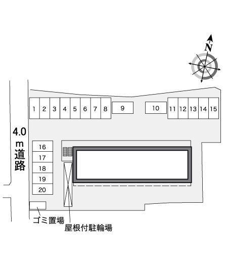 セイ琴平(38120)の駐車配置図