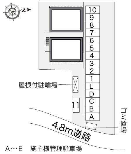 ＫＡＺＵ(34315)の駐車配置図