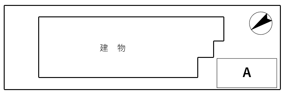 あんしん+津堂08-1080の駐車配置図
