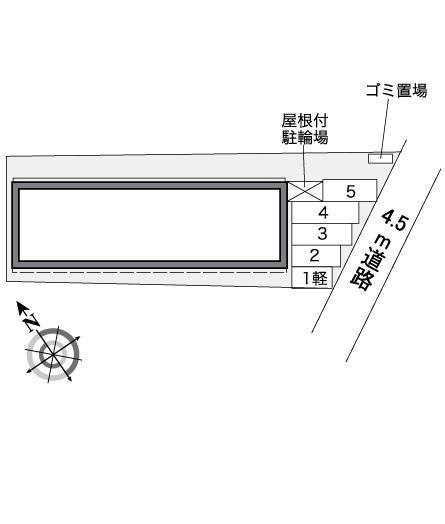 ニュー　シャルマン(38384)の駐車配置図